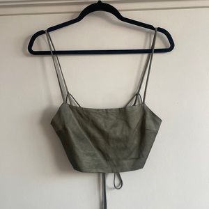 zara silk top